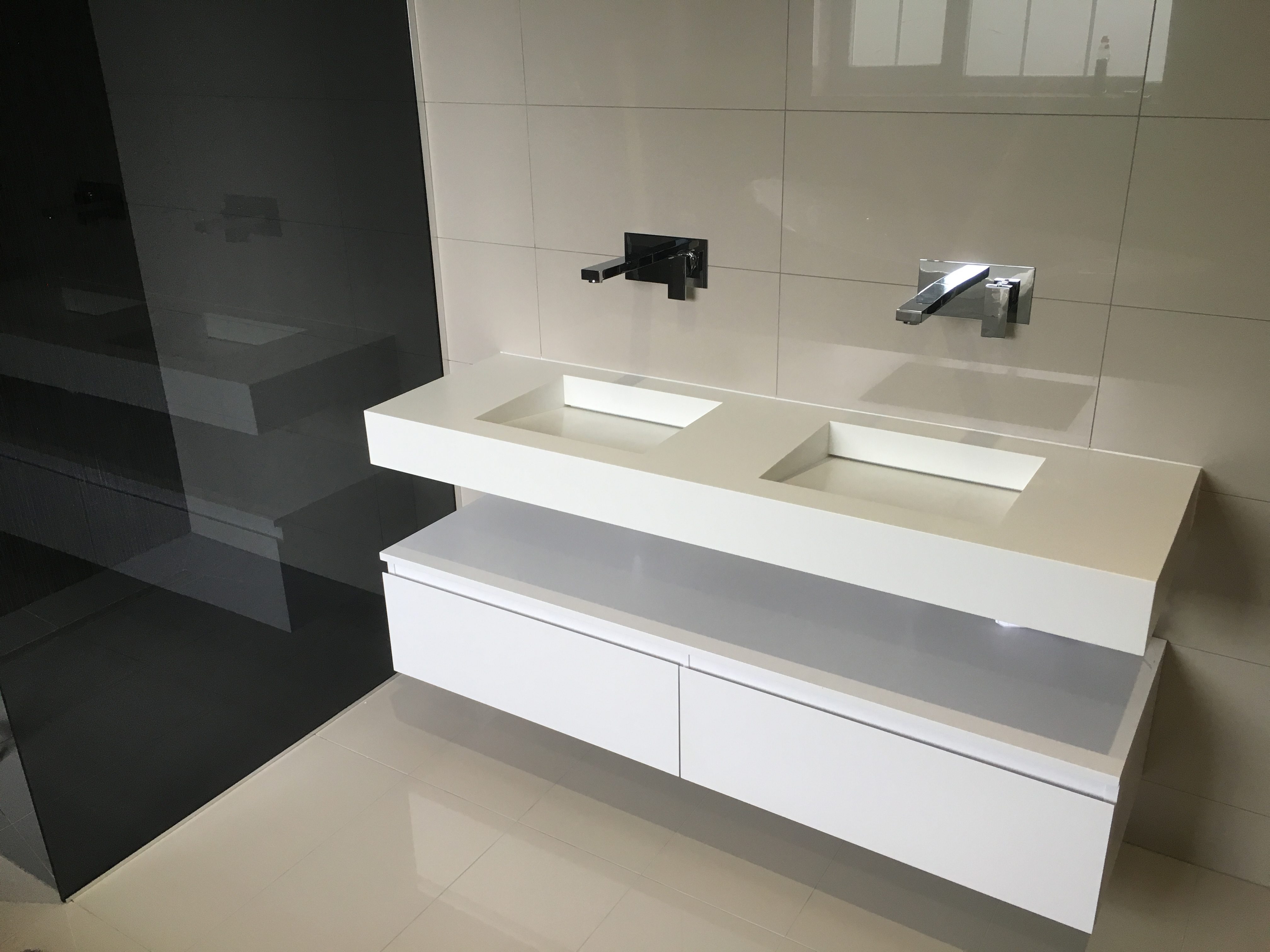 Bespoke Vanity, Basin, Corian Sinks East London Romford Unique Design
